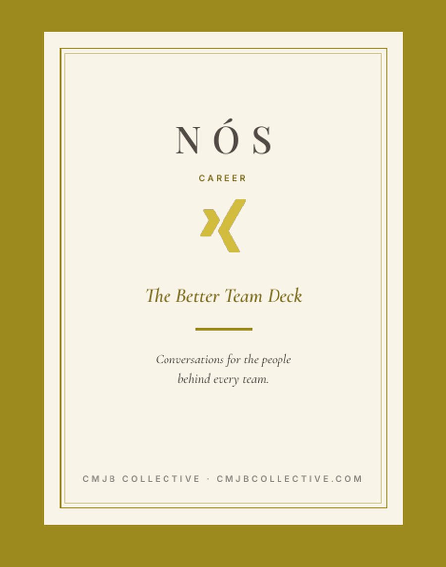 NÓS Career The Better Team Deck